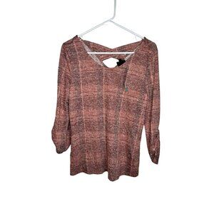 NWT Bobeau for Stitchfix Knit Top Red Small
